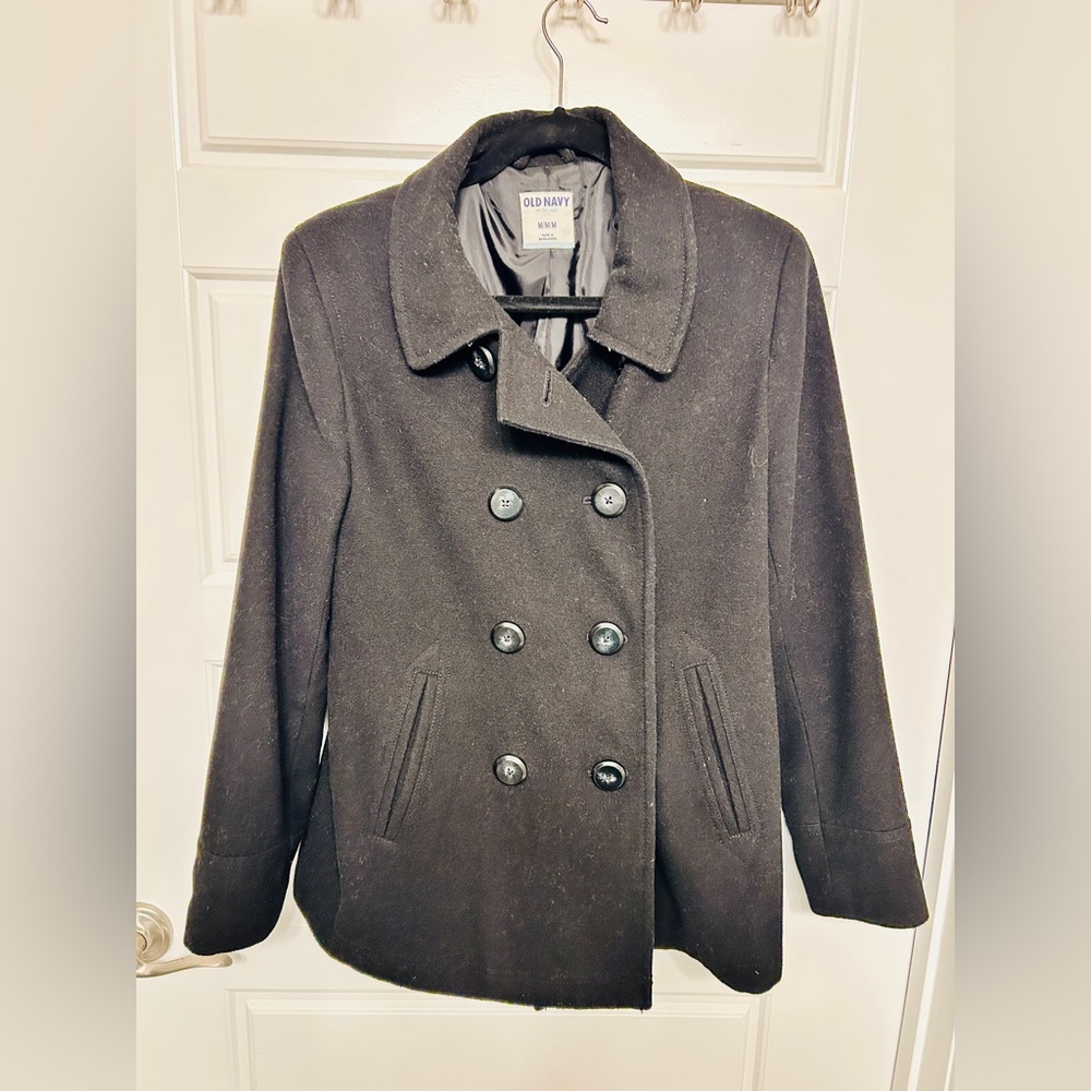 Old Navy Women's Charcoal Peacoat